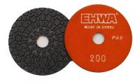 Алмазные гибкие шлифовальные круги EHWA Pads 7-STEP ПРЕМИУМ D100 №200