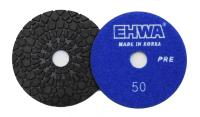 Алмазные гибкие шлифовальные круги EHWA Pads 7-STEP ПРЕМИУМ D100 №50