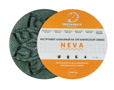 Диск алмазный шлифовальный Tech-Nick NEVA D250 №3000 (07/5)